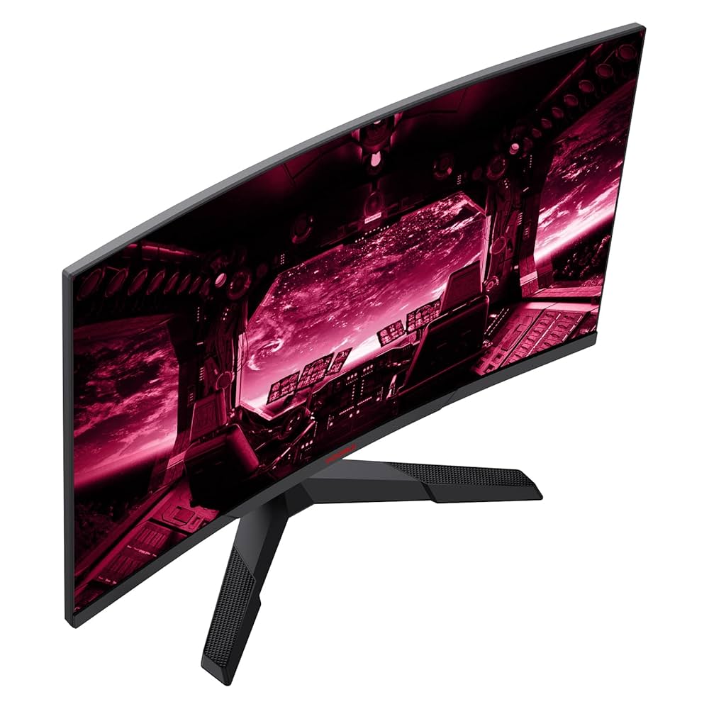 KOORUI 27E6QC QHD Curved 27 Inch Monitor, Fast VA Computer